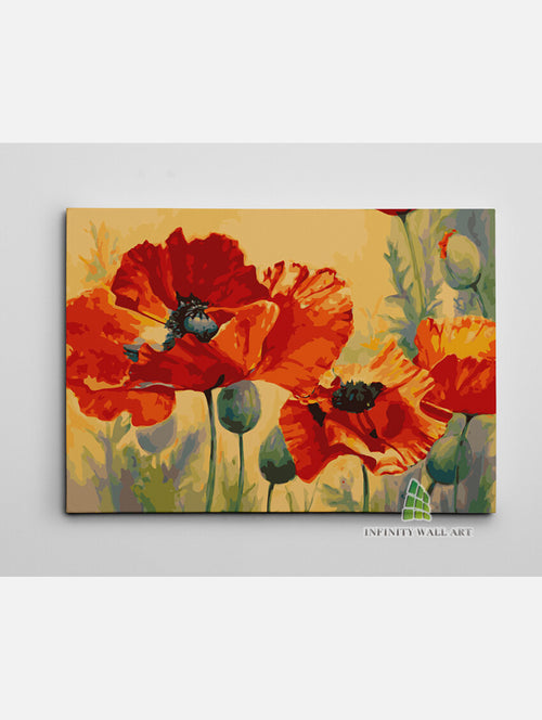 Abstract Galaxy Oil Painting Print: Modern Minimalist Wall Art